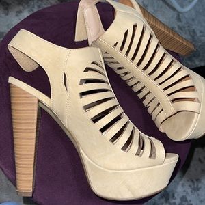 Strappy High Heels